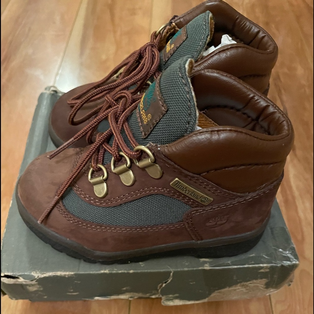 Toddler size 8 Timberland Boots (Beef&Broccoli)